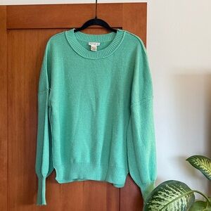 Oversized Crew Neck Sweater